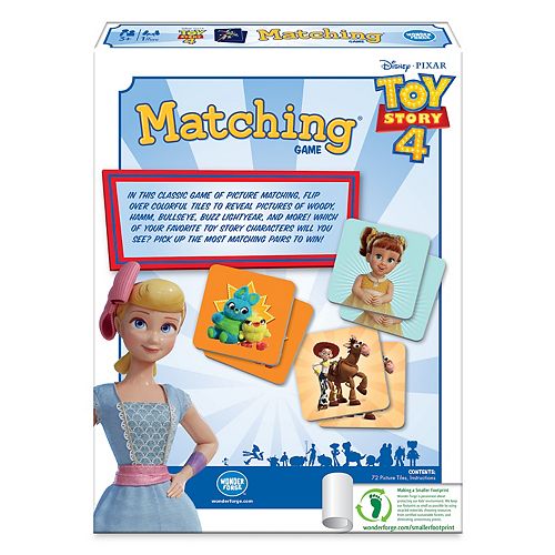 toy story 4 matching game