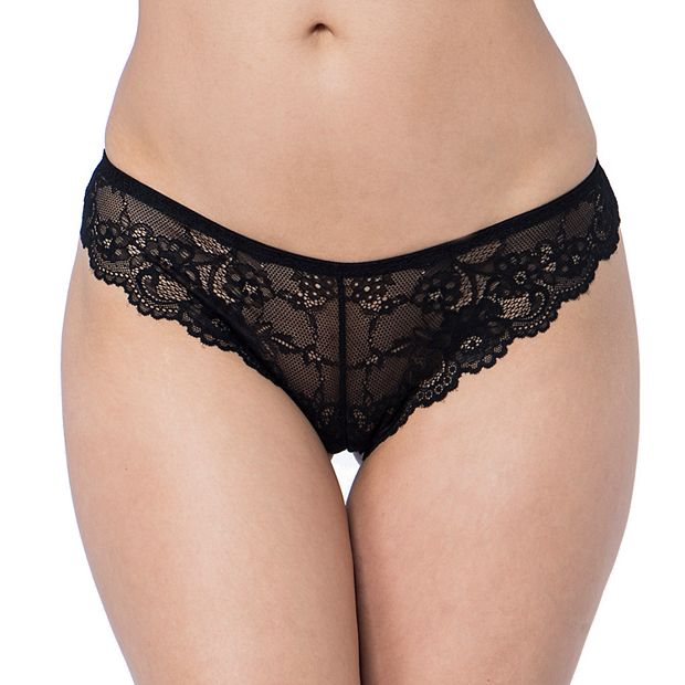 On The Stage' Black Alternative Lace Underwear Black / XL