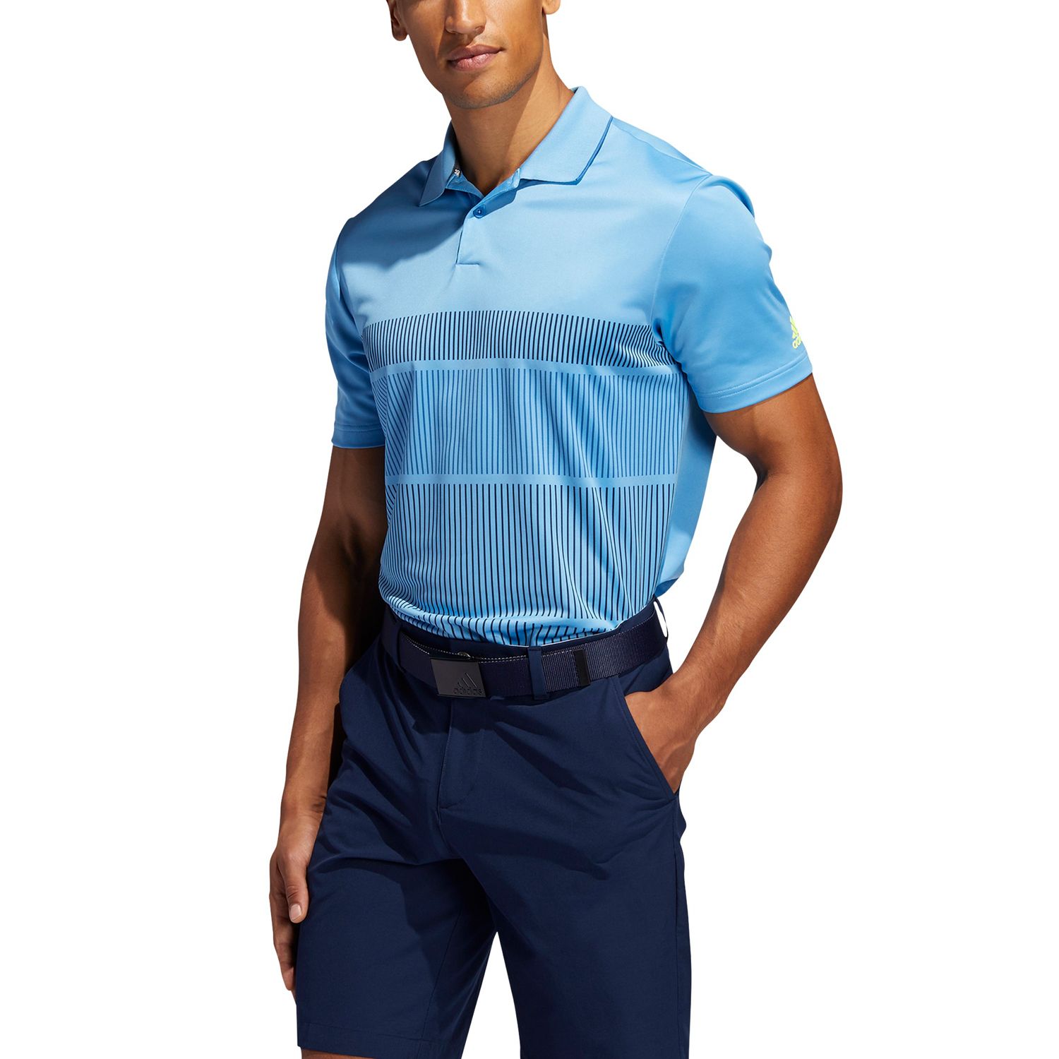 adidas men's drive bold sport golf polo