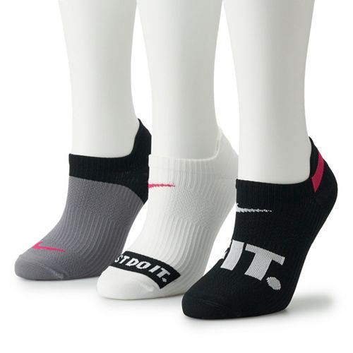 Women's Nike Everyday Plus Lightweight NoShow Training Socks (3 Pairs)