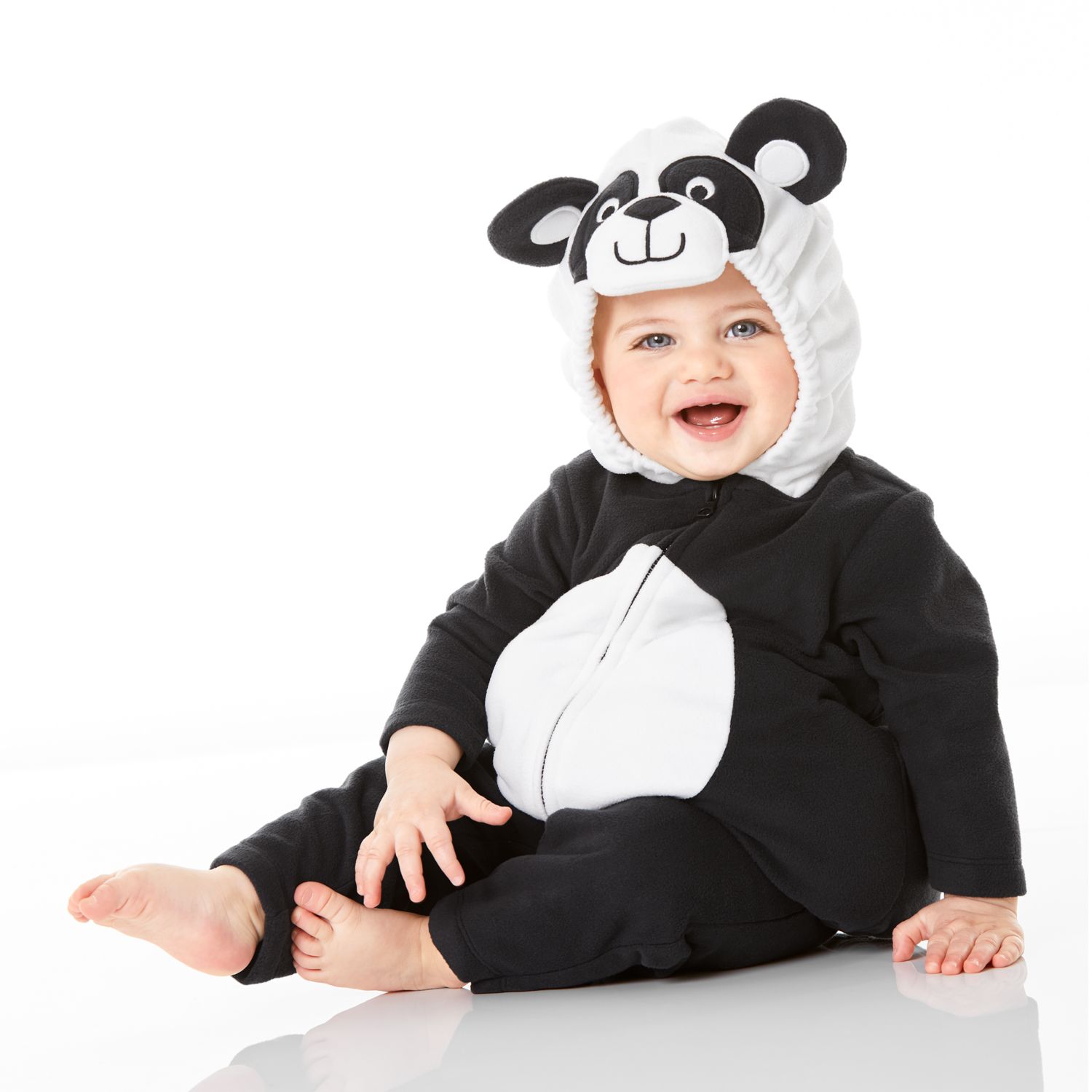 baby in panda costume