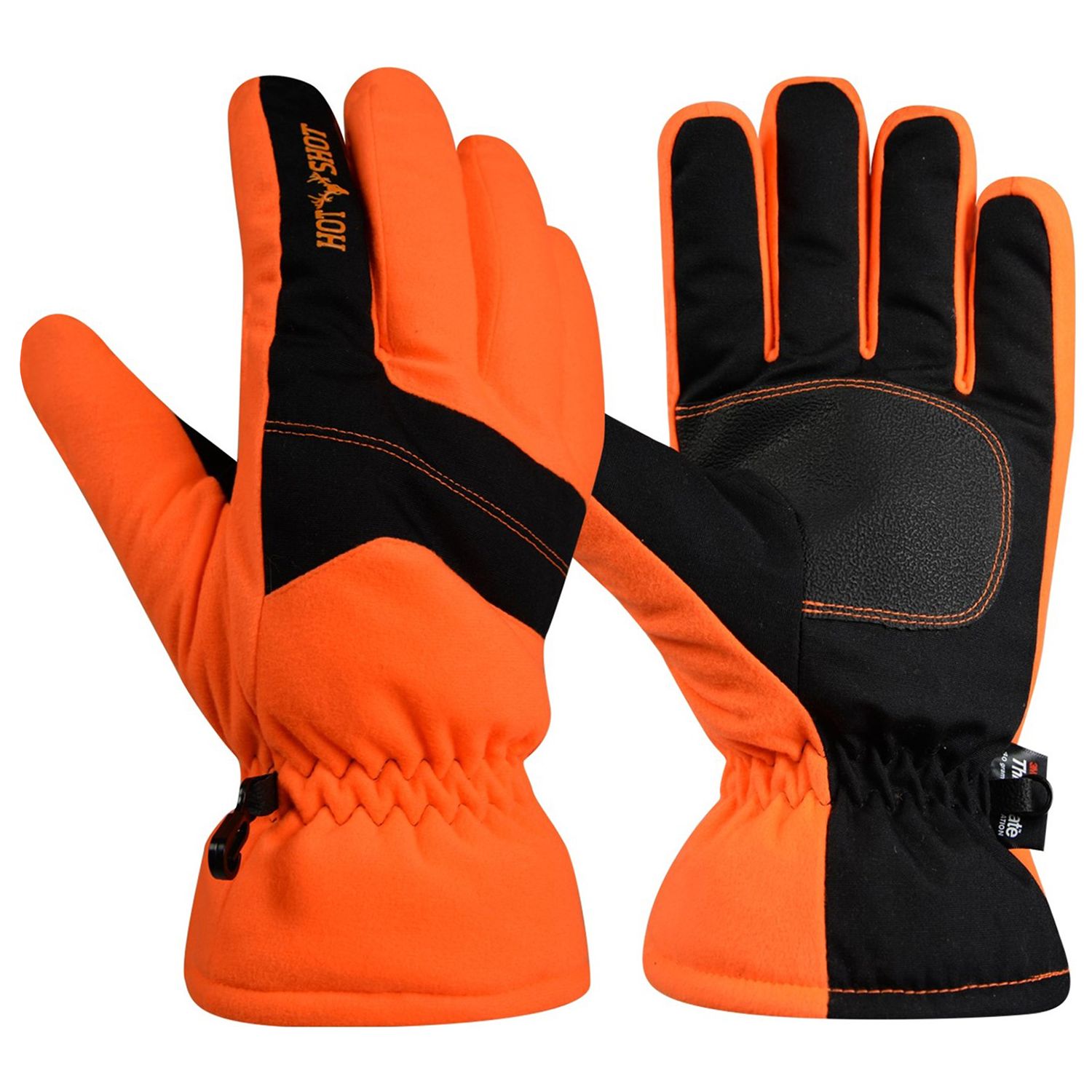 blaze orange gloves