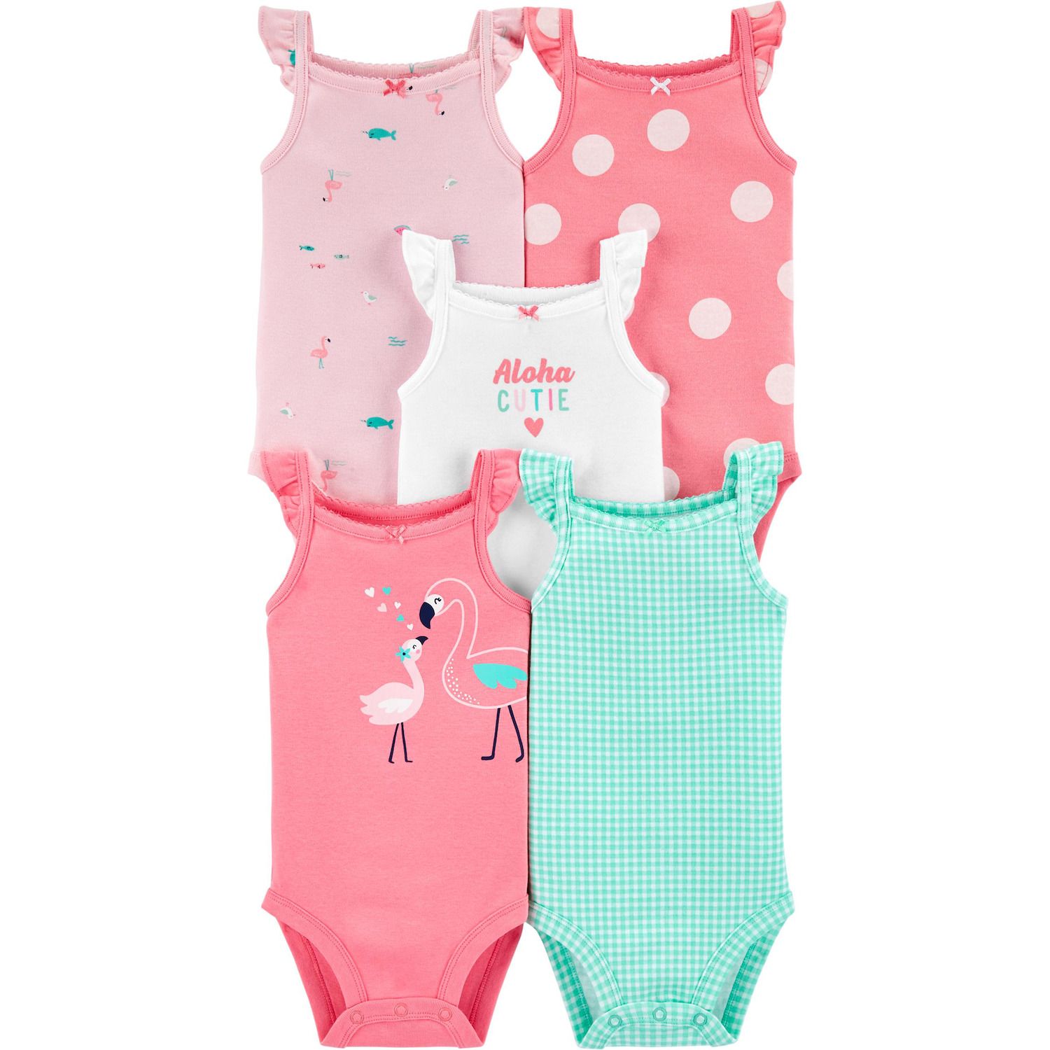 carter's sleeveless onesies