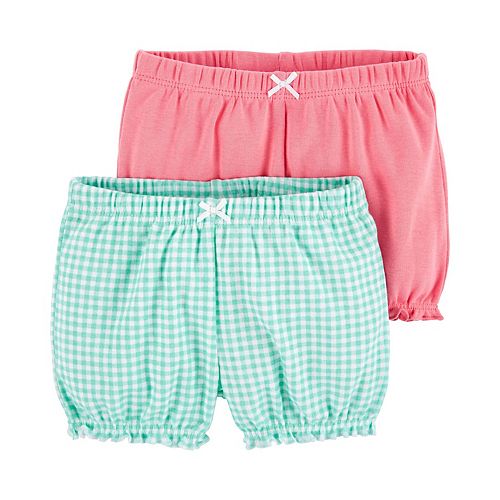 Baby Girl Carter's 2Pack Bubble Shorts
