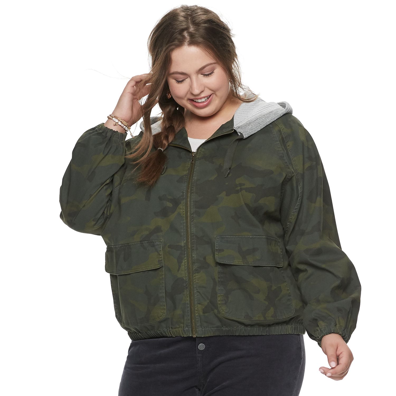 kohls camo jacket