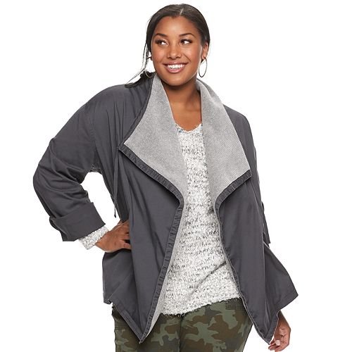 Juniors Plus Size Unionbay Jones Anorak Swing Jacket