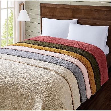 Brooklyn Loom Marshmallow Sherpa Blanket