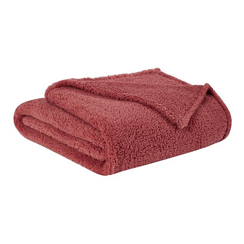 Brooklyn Loom Marshmallow Sherpa Blanket