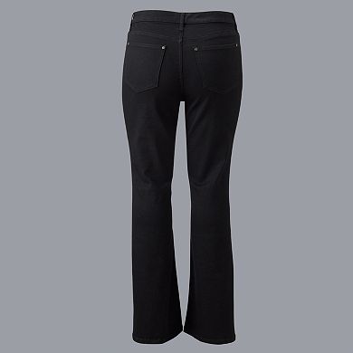 Plus Size Simply Vera Vera Wang Bootcut Dark Denim Jeans
