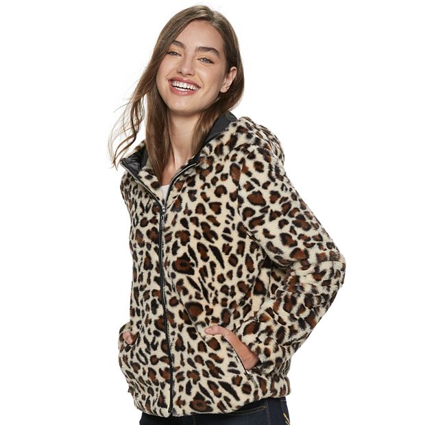 Juniors' SO® Faux Fur Hooded Jacket