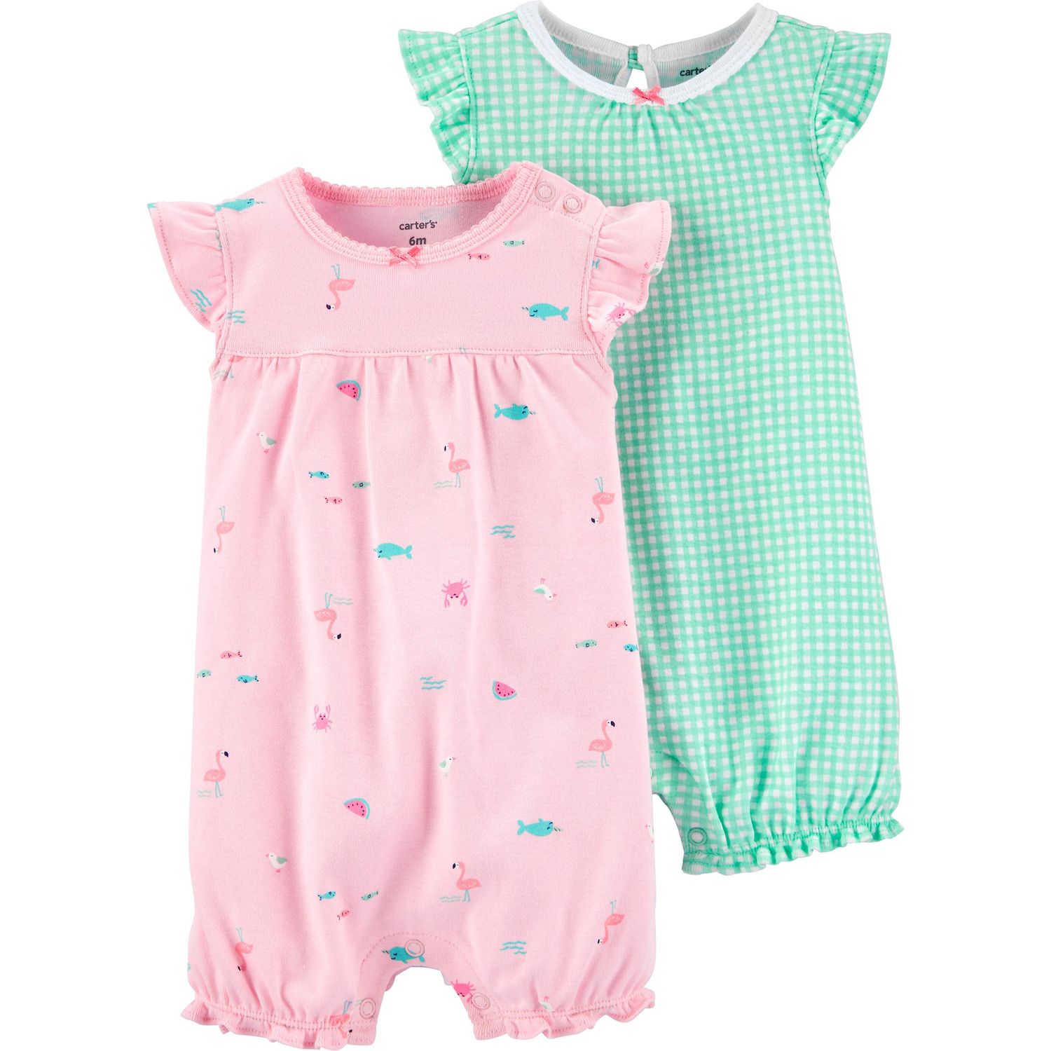 carters baby girl romper