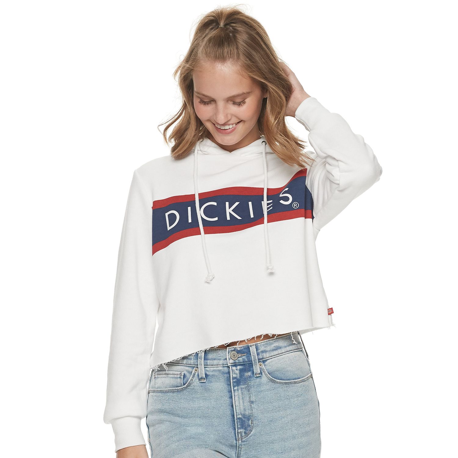 kohls cropped hoodie