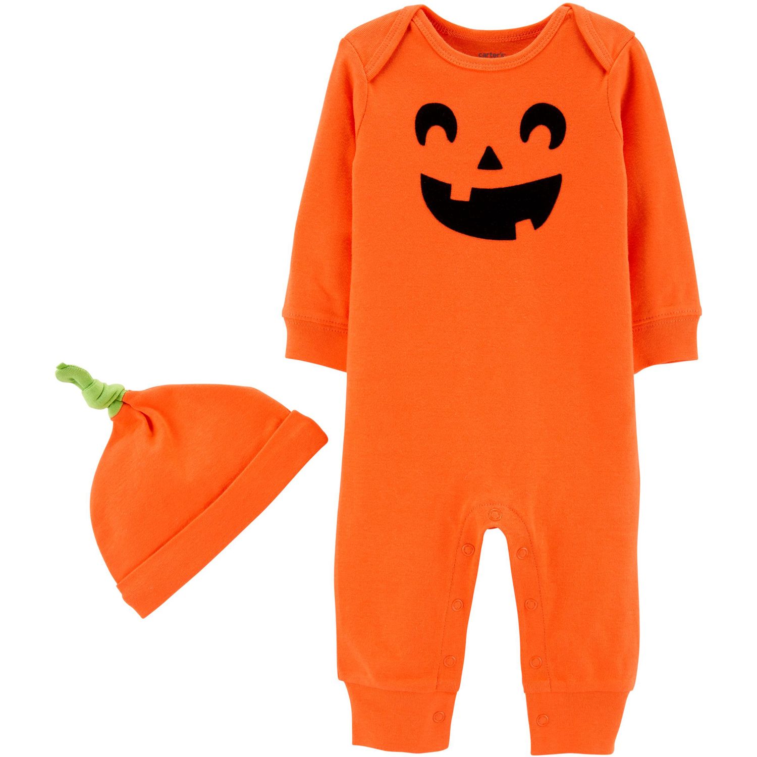 baby orange jumpsuit