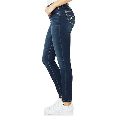 Juniors' WallFlower Flirty Curvy High Rise Skinny Jeans