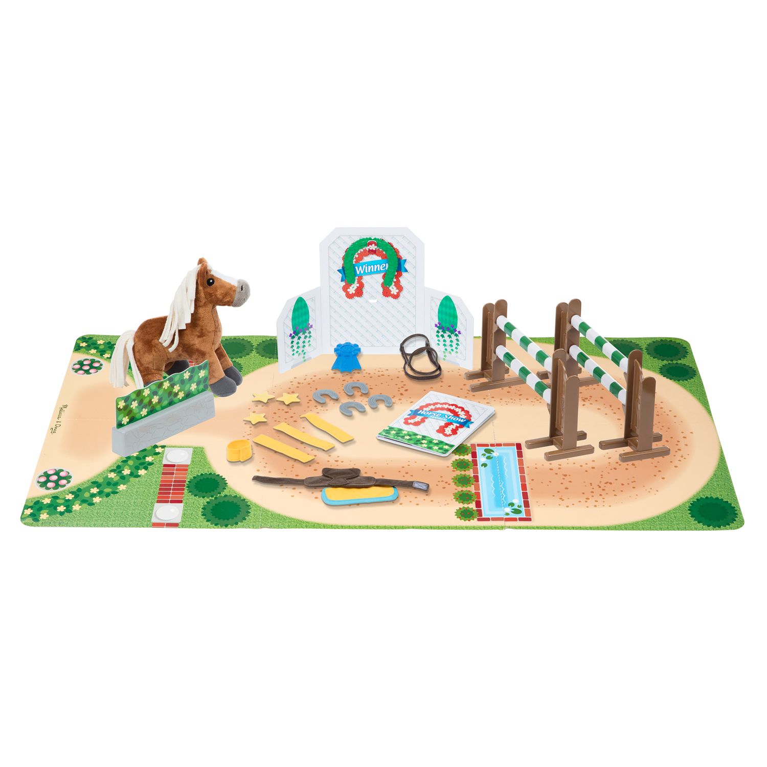 melissa and doug horse care playset
