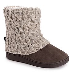 Kohls womens slipper boots best sale