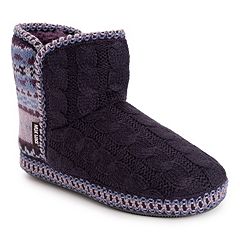 Purple MUK LUKS Slippers - Shoes