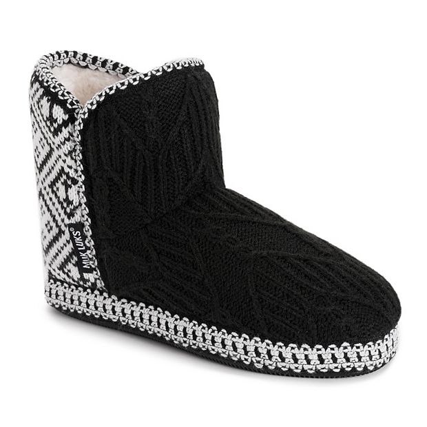 kohls womens bootie slippers