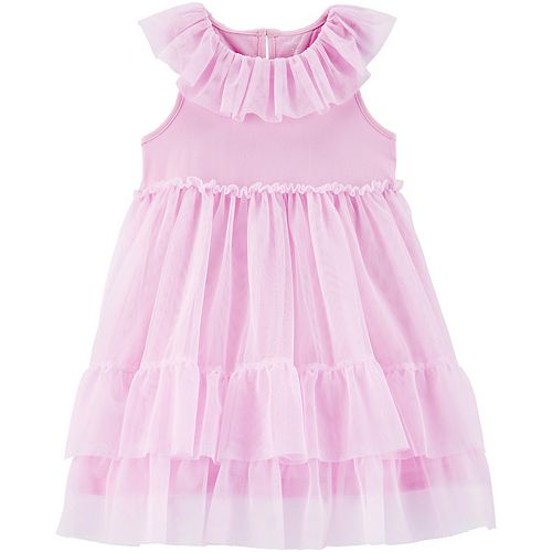 Toddler Girl Carter's Tulle Ruffle Dress