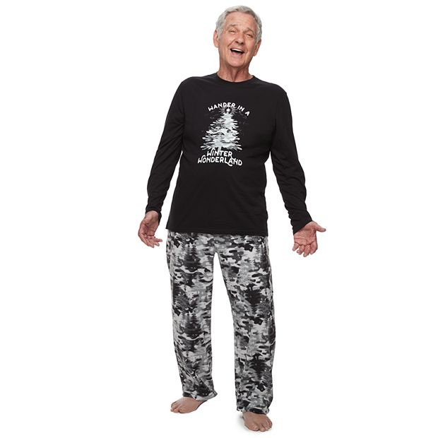 Mens camo pajama online set