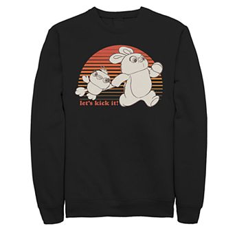 Juniors' Disney Pixar Toy Story 4 Juniors' Ducky & Bunny "Lets Kick It" Sweatshirt