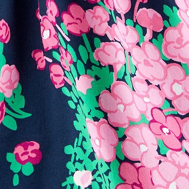 Baby Girl Carter's Allover Floral Print Sateen Dress