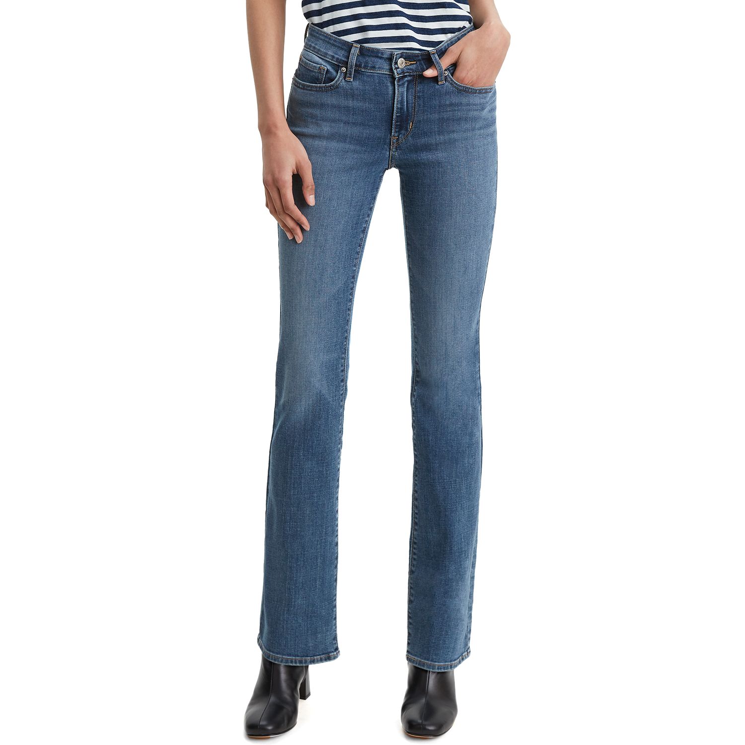 women's levi's 715 bootcut jeans