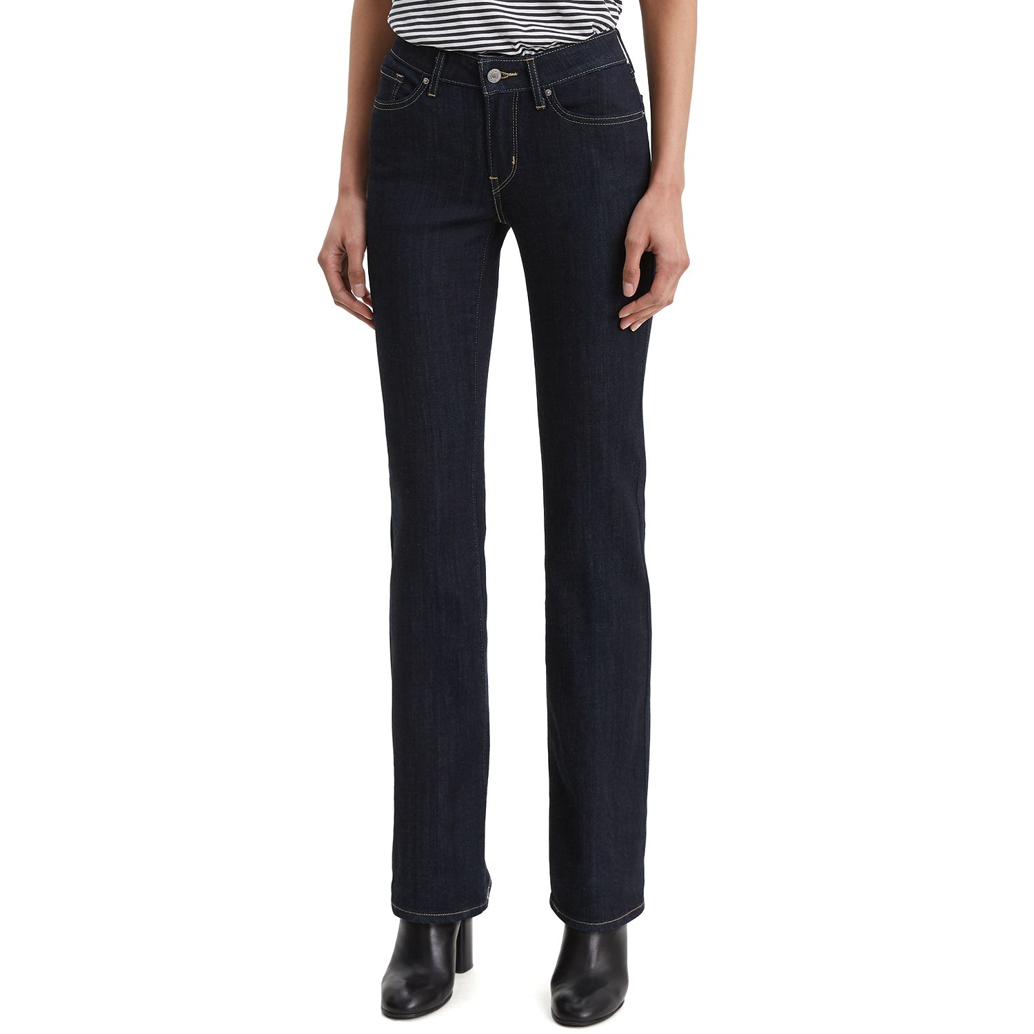 levi's boot cut stretch jeans