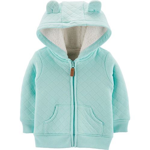 Baby Boy Carter's Quilted ZipUp Cardigan