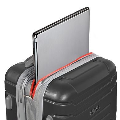 Olympia Denmark 21-Inch Carry-On Hardside Spinner Luggage