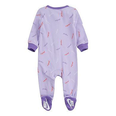 Baby Nike "Just Do It" Purple Sleep & Play