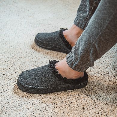 MUK LUKS® Faux Wool Men's Clog Slippers