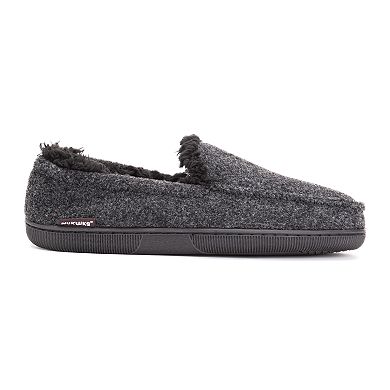 MUK LUKS® Faux Wool Men's Moccasin Slippers