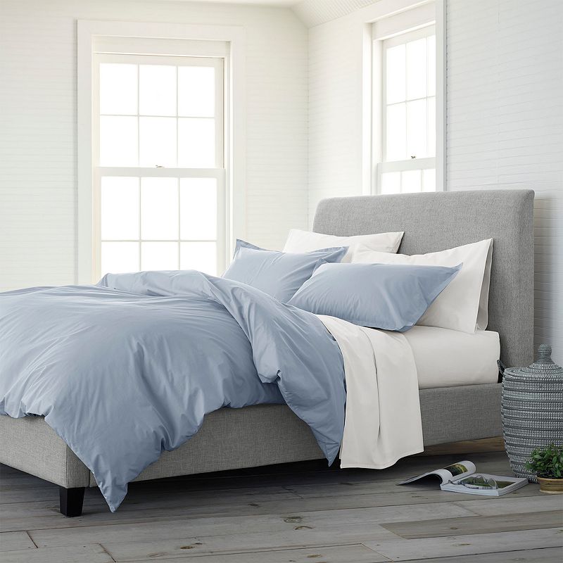 EcoPure Comfort Wash Comforter Set, Light Blue, Twin