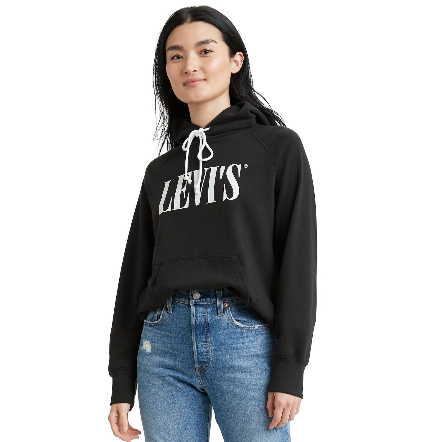 levis zip hoodie women's