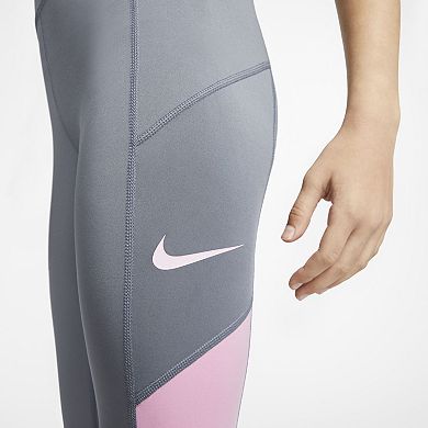Girls 7-16 Nike Colorblock Training Tights