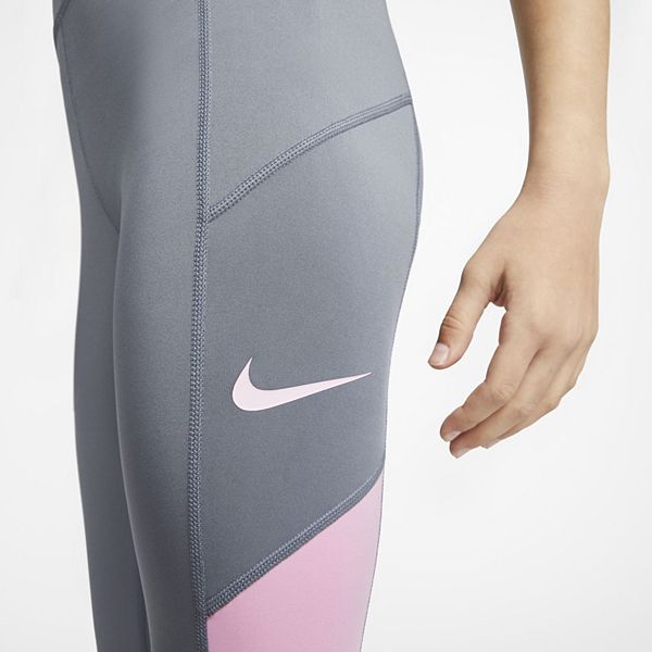 nike colorblock track pants