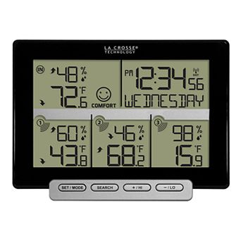 La Crosse Technology Wireless Time & Temperature Station
