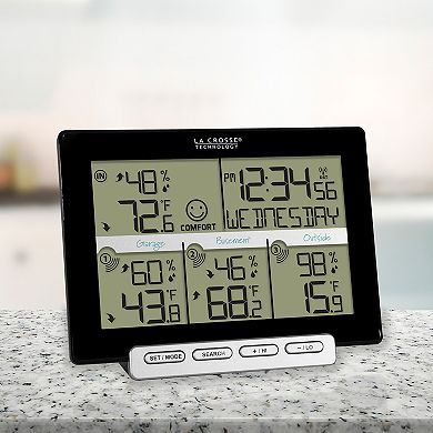 La Crosse Technology Wireless Time & Temperature Station
