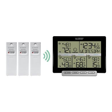 La Crosse Technology Wireless Time & Temperature Station