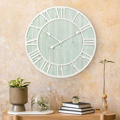 La Crosse Technology 23.5-Inch Harbor Tides Quartz Wall Clock