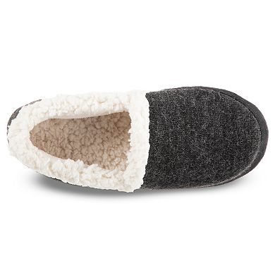 Women's Isotoner Heather Knit Marisol Closed Back Slippers
