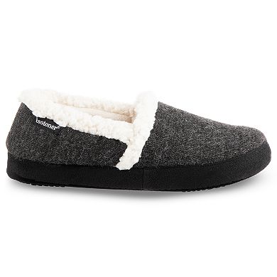 Women's Isotoner Heather Knit Marisol Closed Back Slippers