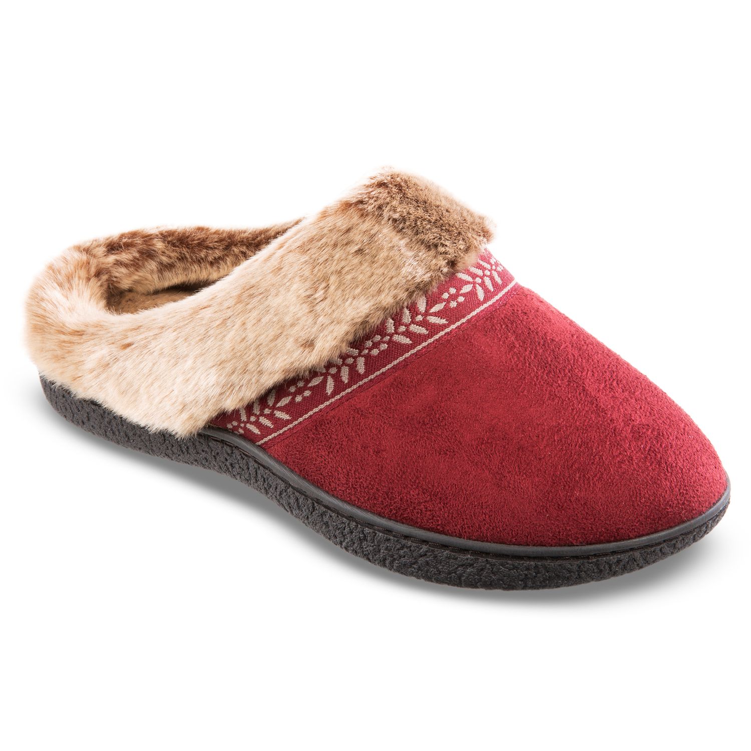 clarks sweater button clog slippers