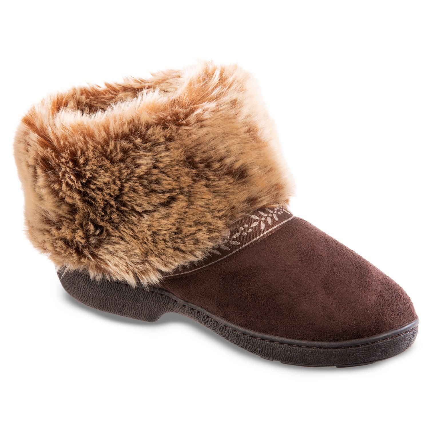 isotoner addie boot slippers