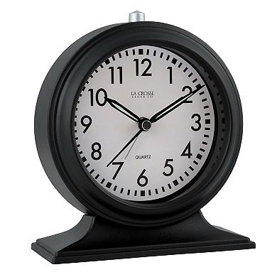 La Crosse Technology Silent Sweep Mantel Alarm Clock