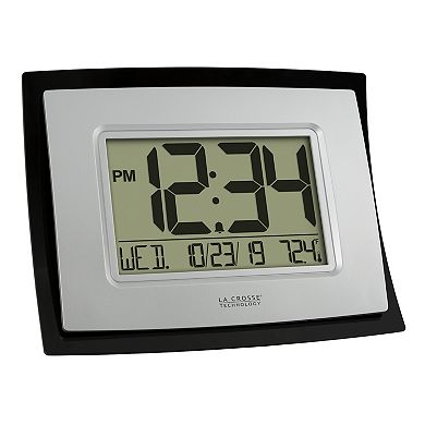 La Crosse Technology Digital Clock with Indoor Temperature