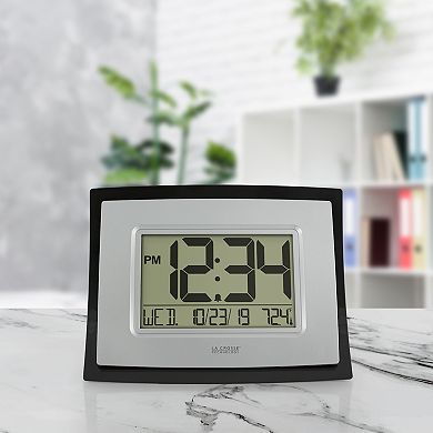 La Crosse Technology Digital Clock with Indoor Temperature