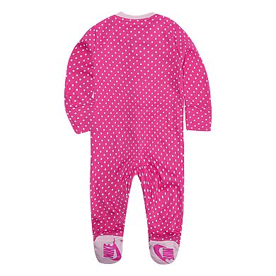 Baby Nike Polka Dots Pink Sleep & Play