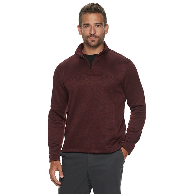 Kohls mens best sale zip up sweaters